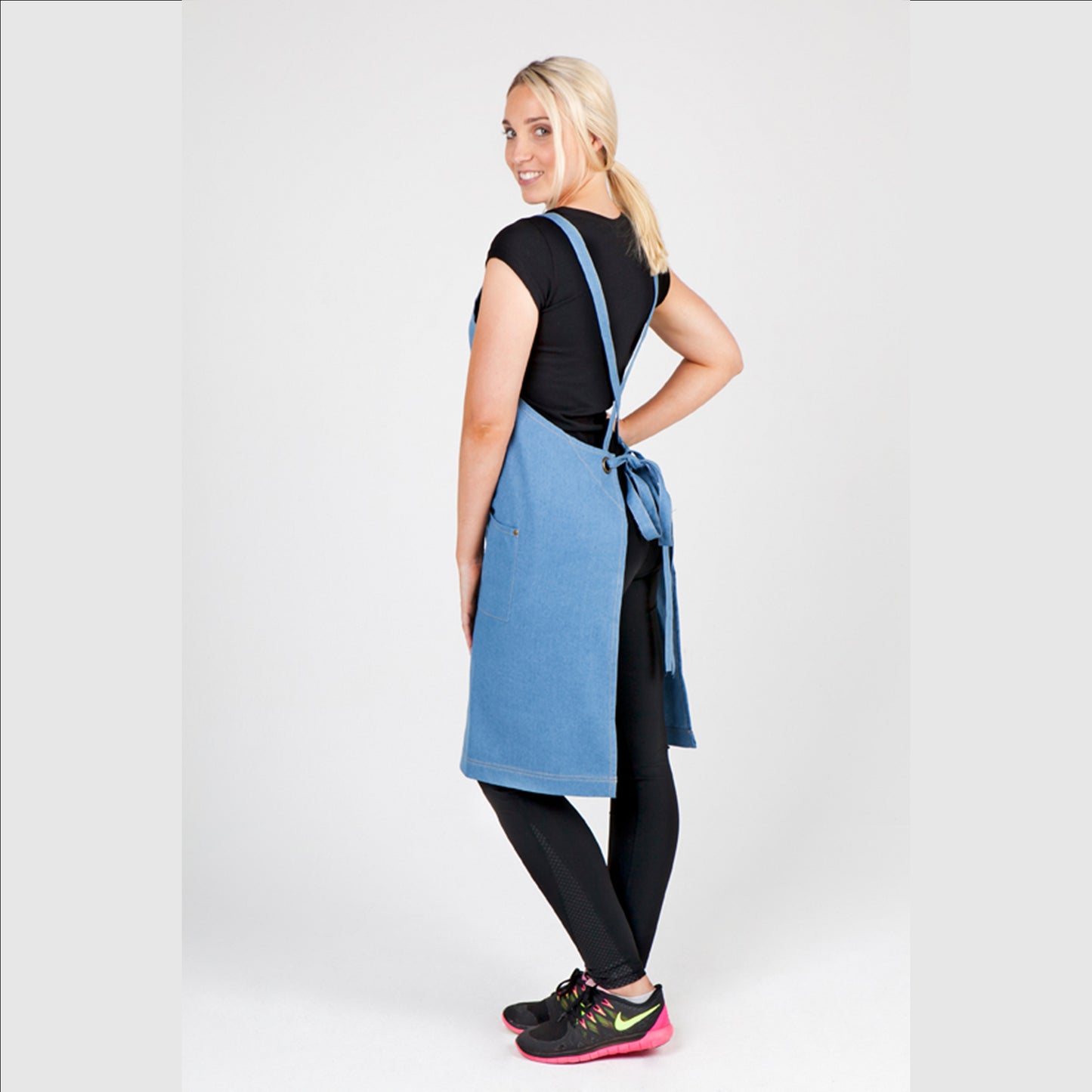 Full Body Cotton/Denim Apron-AP703B