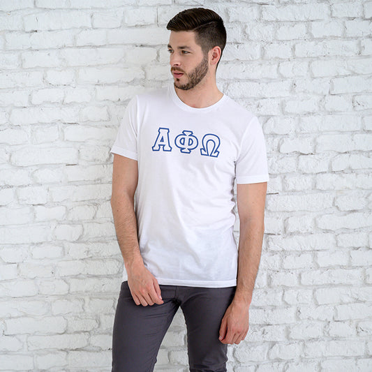 Embroidery Fraternity and sorority greek Alpha phi omega