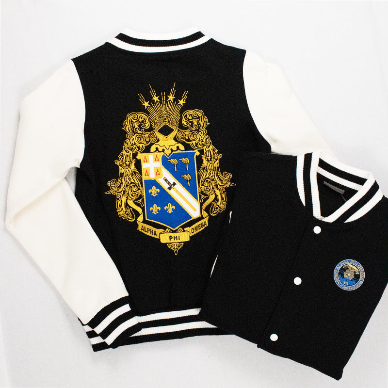 Alpha Phi Omega Embroidered Coat of arms-embroidery only