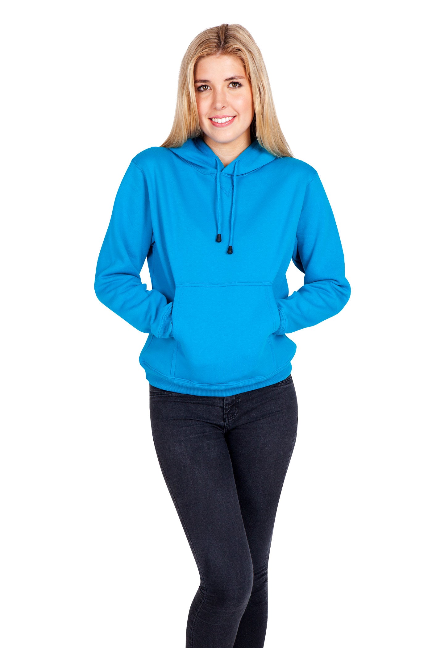 Ladies/Juniors Kangaroo Pocket Hoodies-TH22UN