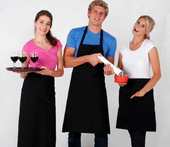 Full-bib Apron - 100% cotton canvas apron