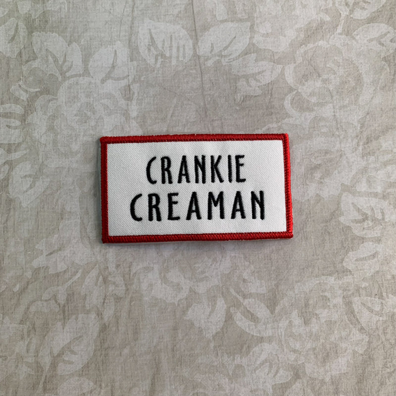 Rectangular CUSTOM Personalized Iron On Embroidered Name Patch