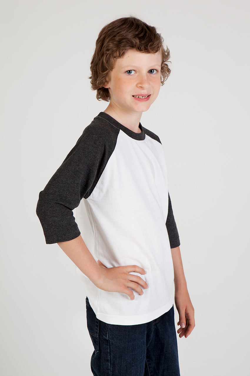 Kids 3/4 Raglan Sleeve T-shirt