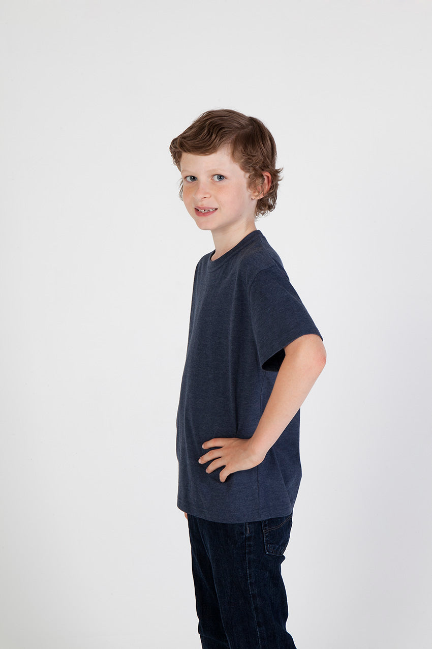 Kids Marl Crew Neck T-shirt