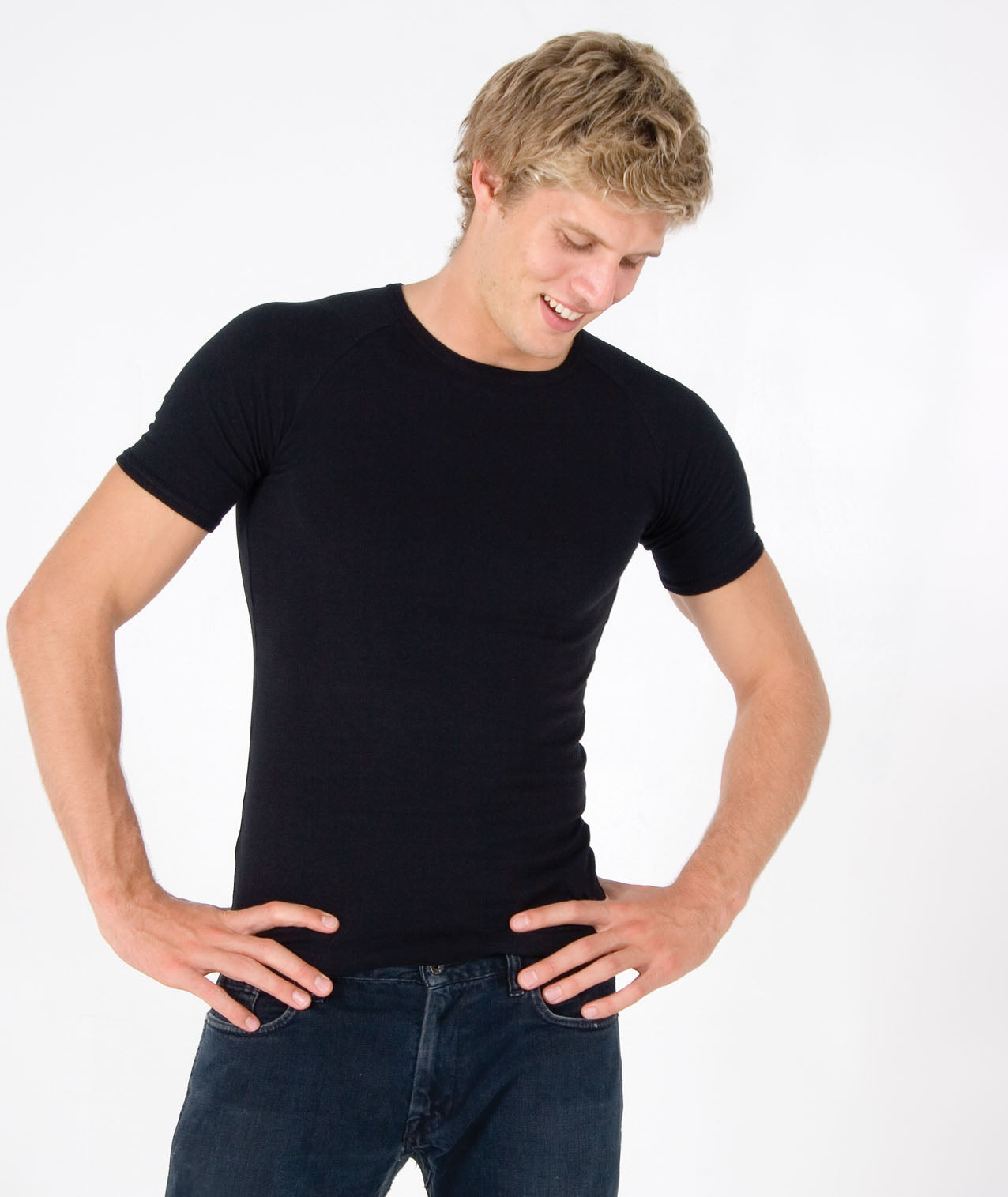 Mens Spandex Tee