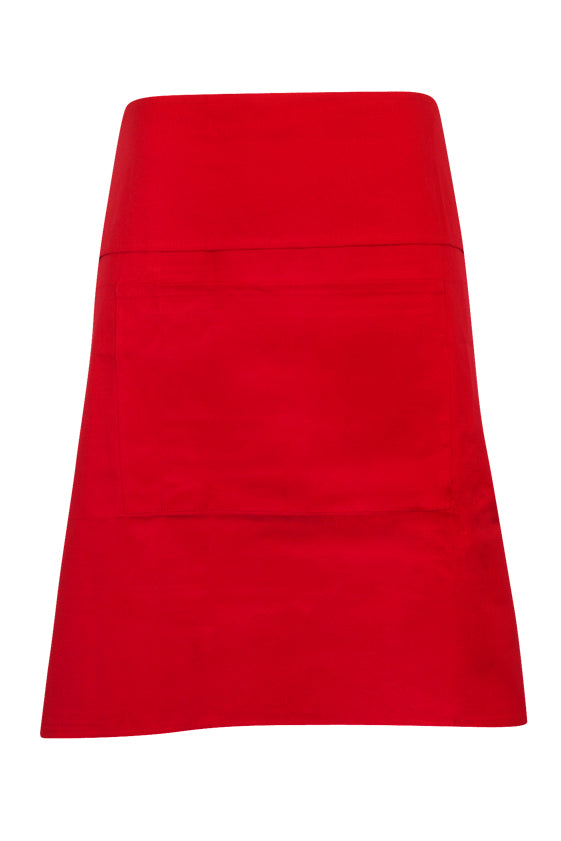 Short Waist Apron - 100% cotton canvas