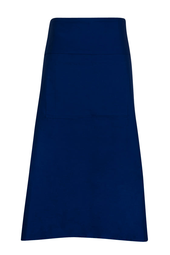 Long Waist Apron - 100% Cotton Canvas