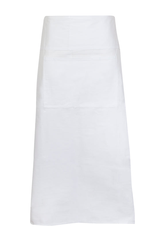 Long Waist Apron - 100% Cotton Canvas