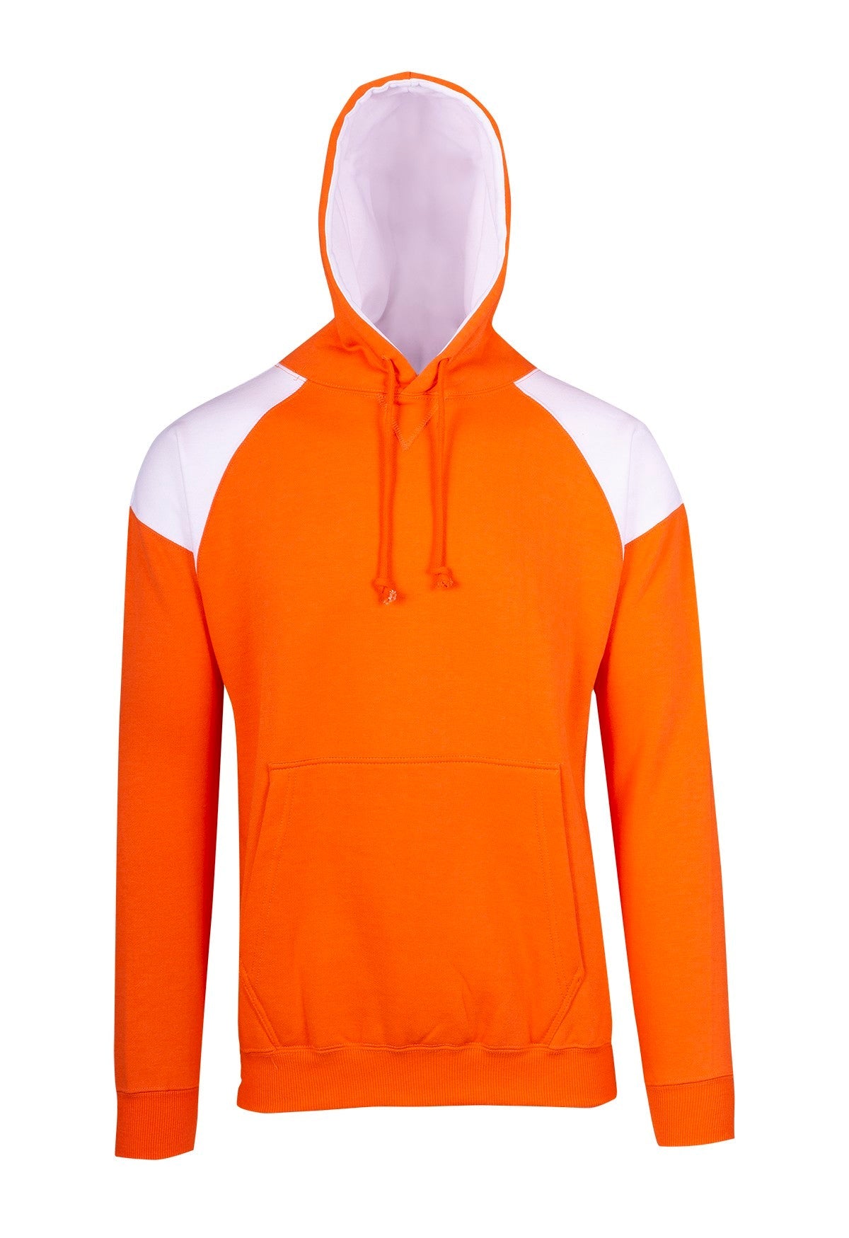 Mens Shoulder Contrast Panel Hoodie