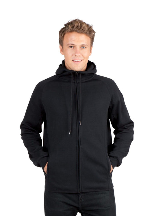 Mens 320gsm Soft cotton/bonded polar fleece Hoodie