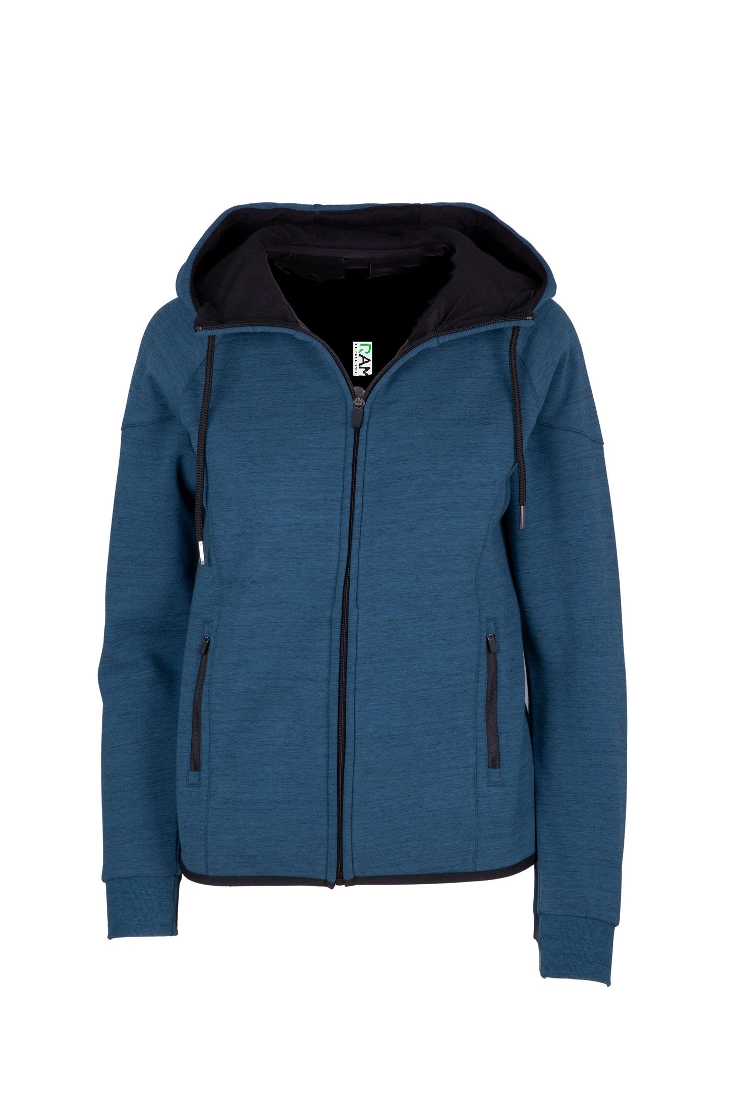 Ladies/junior 320gsm Soft cotton/bonded polar fleece Hoodie