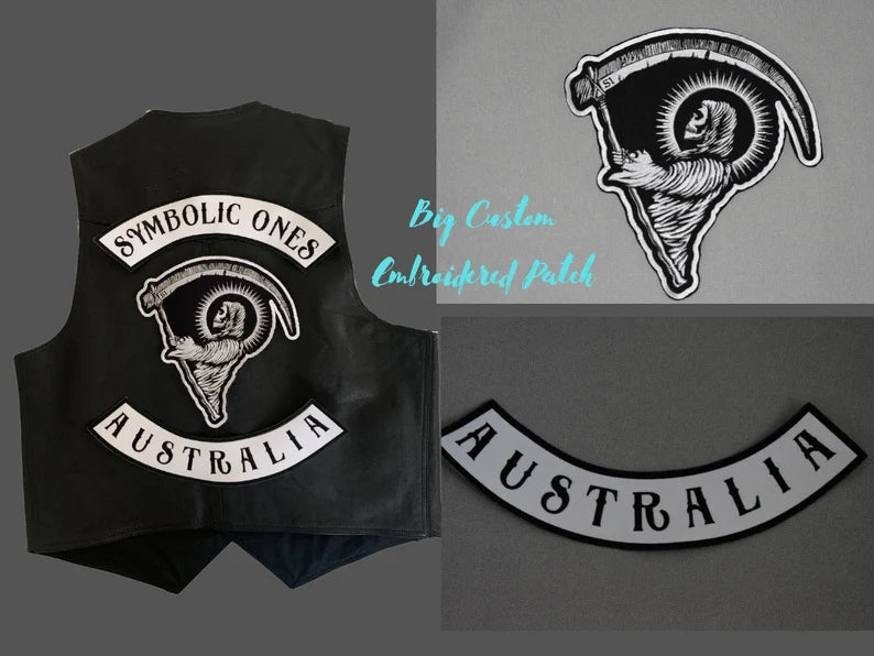 Custom Twill Iron On Patches - Custom Shape - Large - Single, Design &  Preview Online