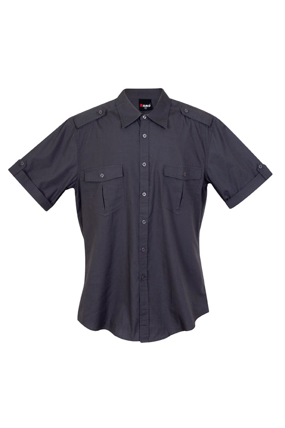 Mens Military Short Sleeve Shirts