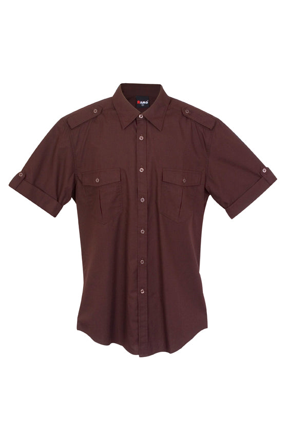 Mens Military Short Sleeve Shirts