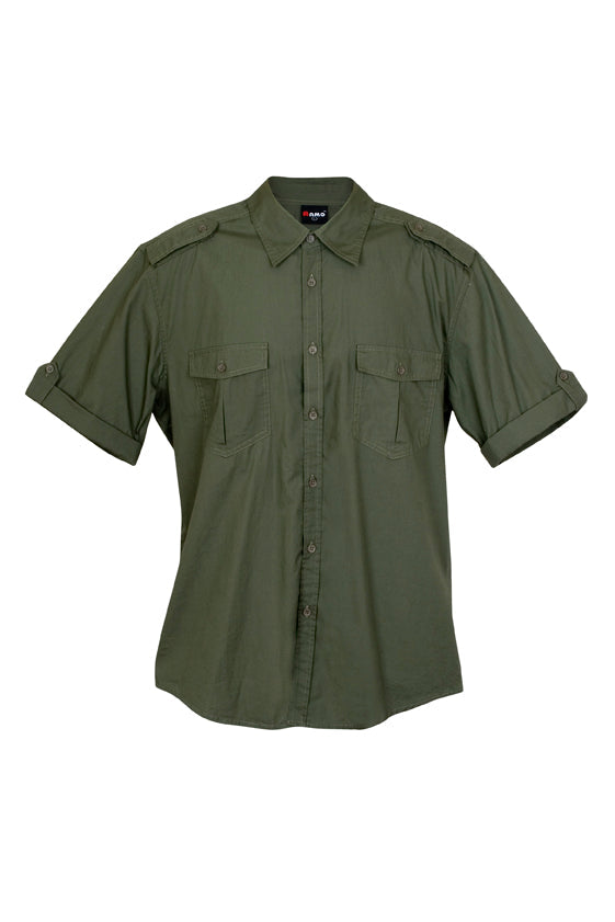 Mens Military Short Sleeve Shirts