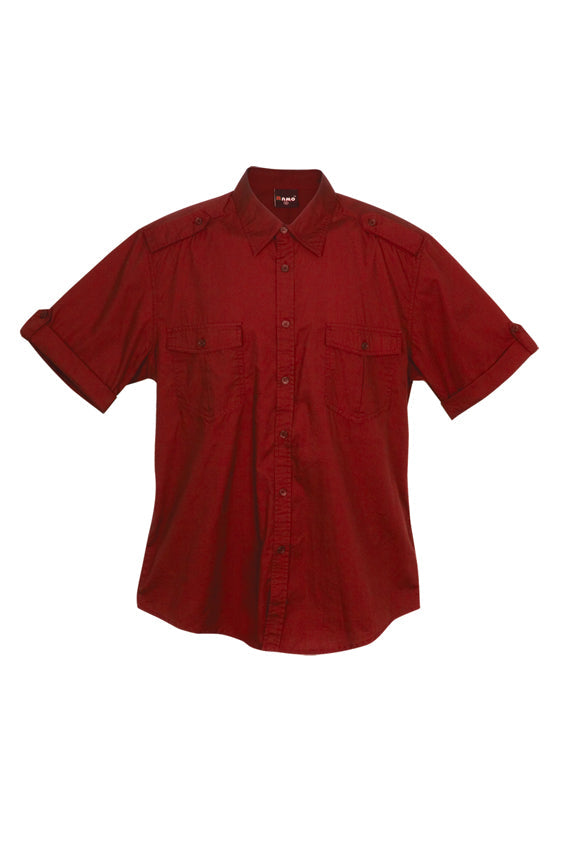 Mens Military Short Sleeve Shirts