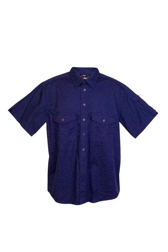 Cotton Drill  Work Short Sleeve Shirt