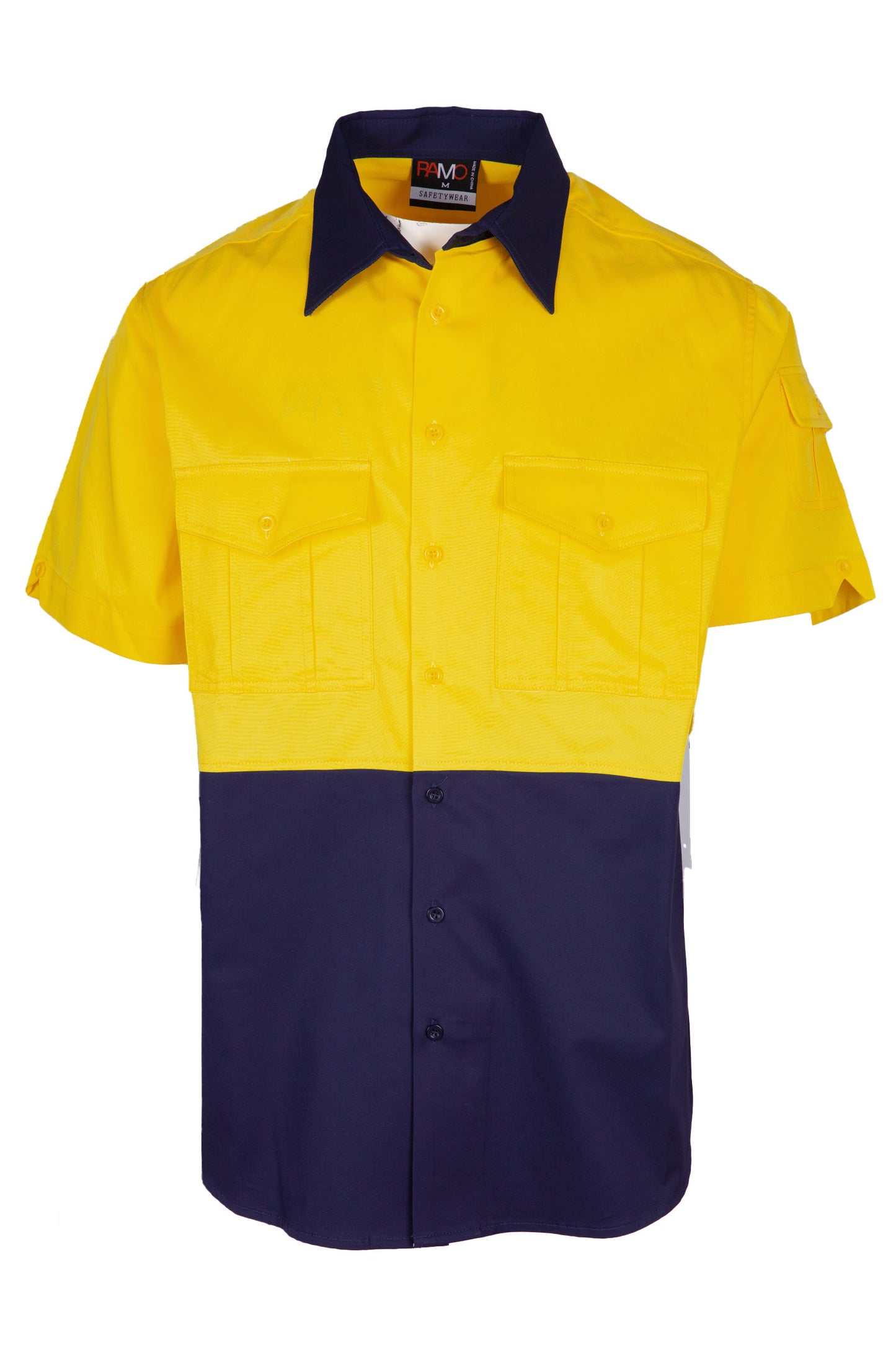 100% Combed Cotton Drill Short Sleeve