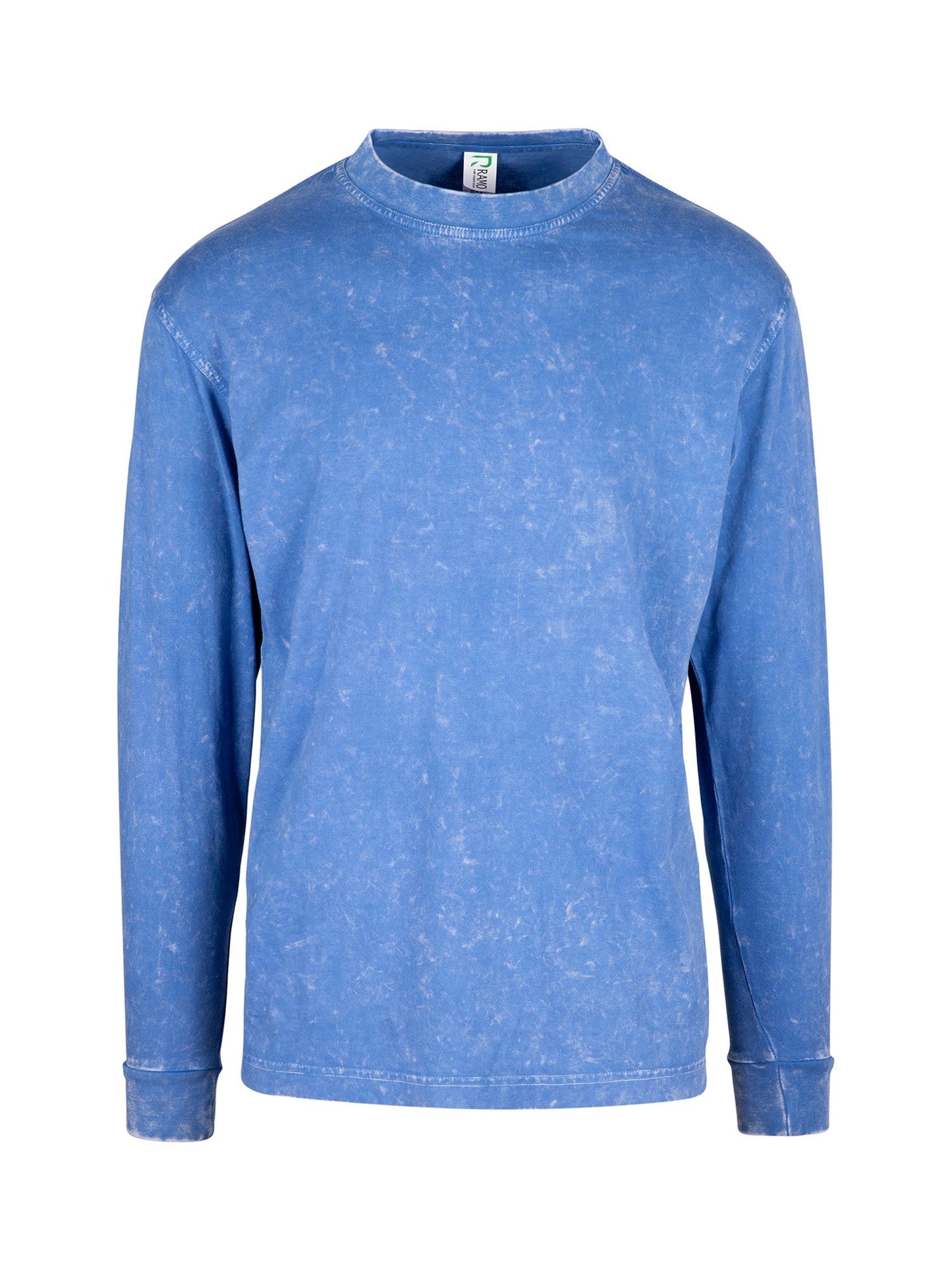 Mens' Stone Wash Long Sleeve Tee