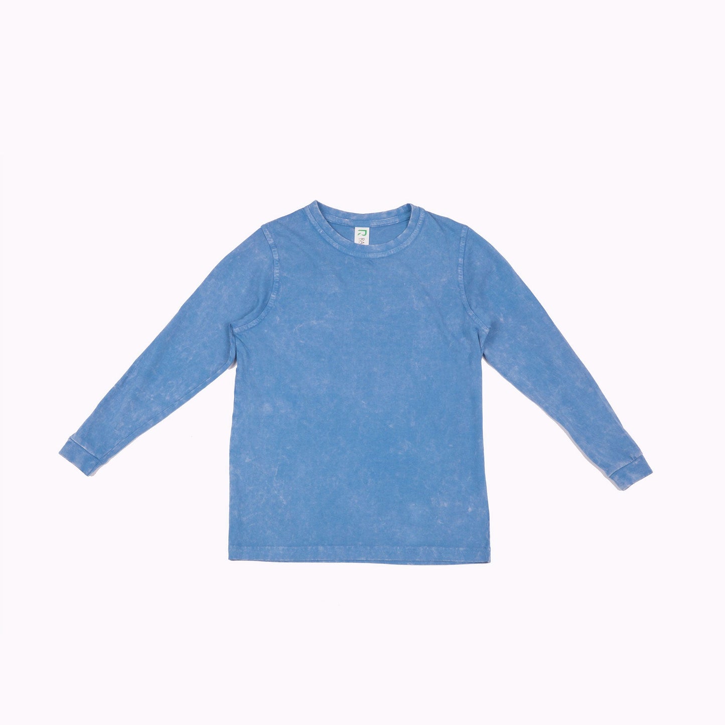 Kids Stone Wash Long Sleeve Tee