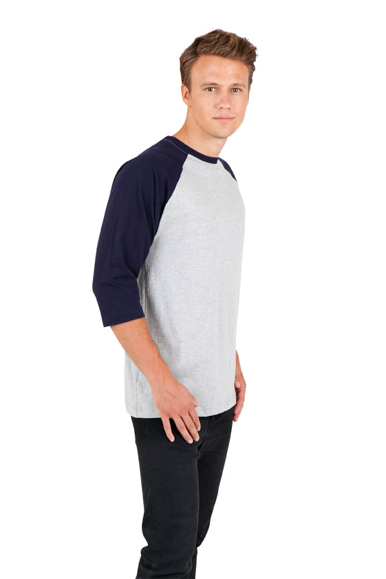 Men's 3/4 Sleeve Raglan Tees