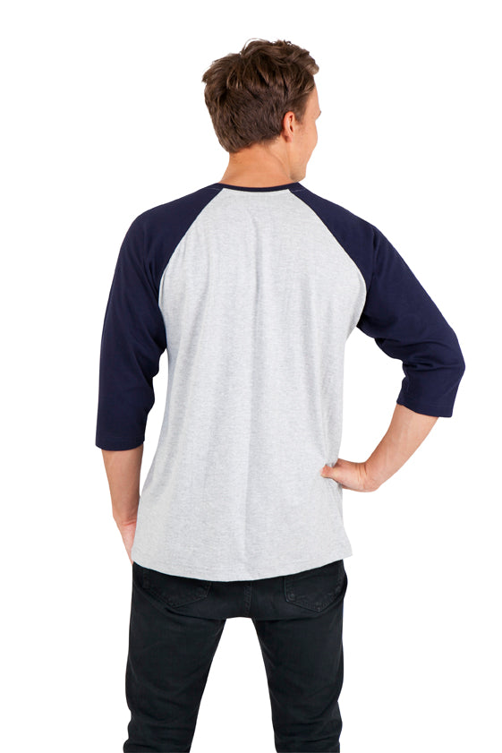 Men's 3/4 Sleeve Raglan Tees