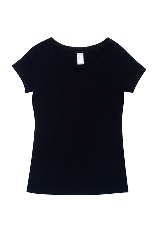 Ladies Cotton/Spandex T-shirt