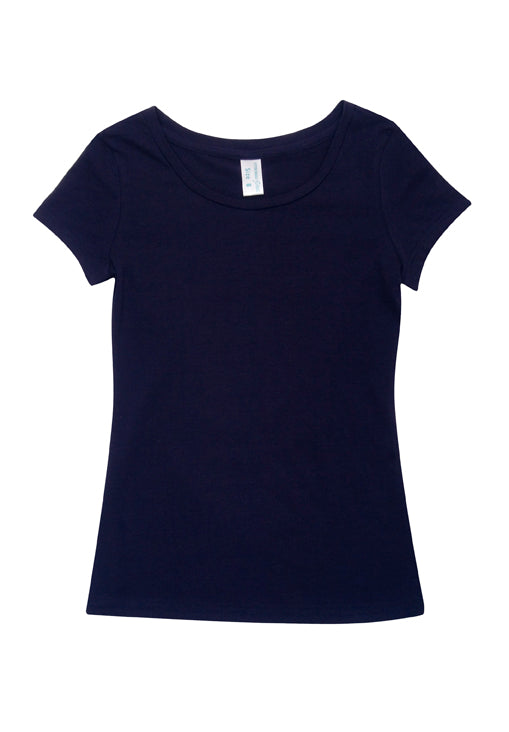 Ladies Cotton/Spandex T-shirt