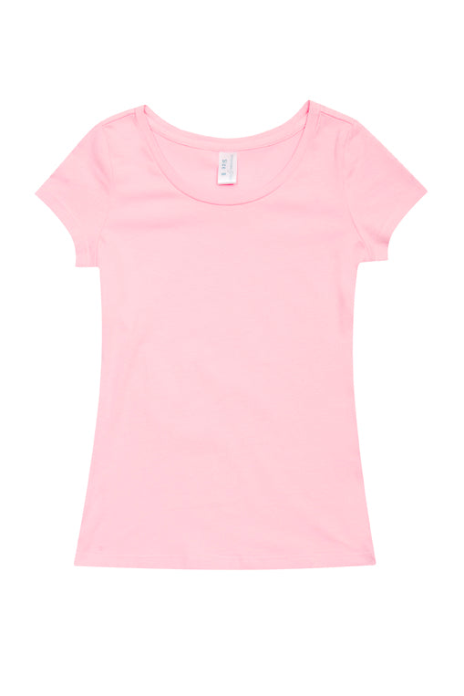 Ladies Cotton/Spandex T-shirt