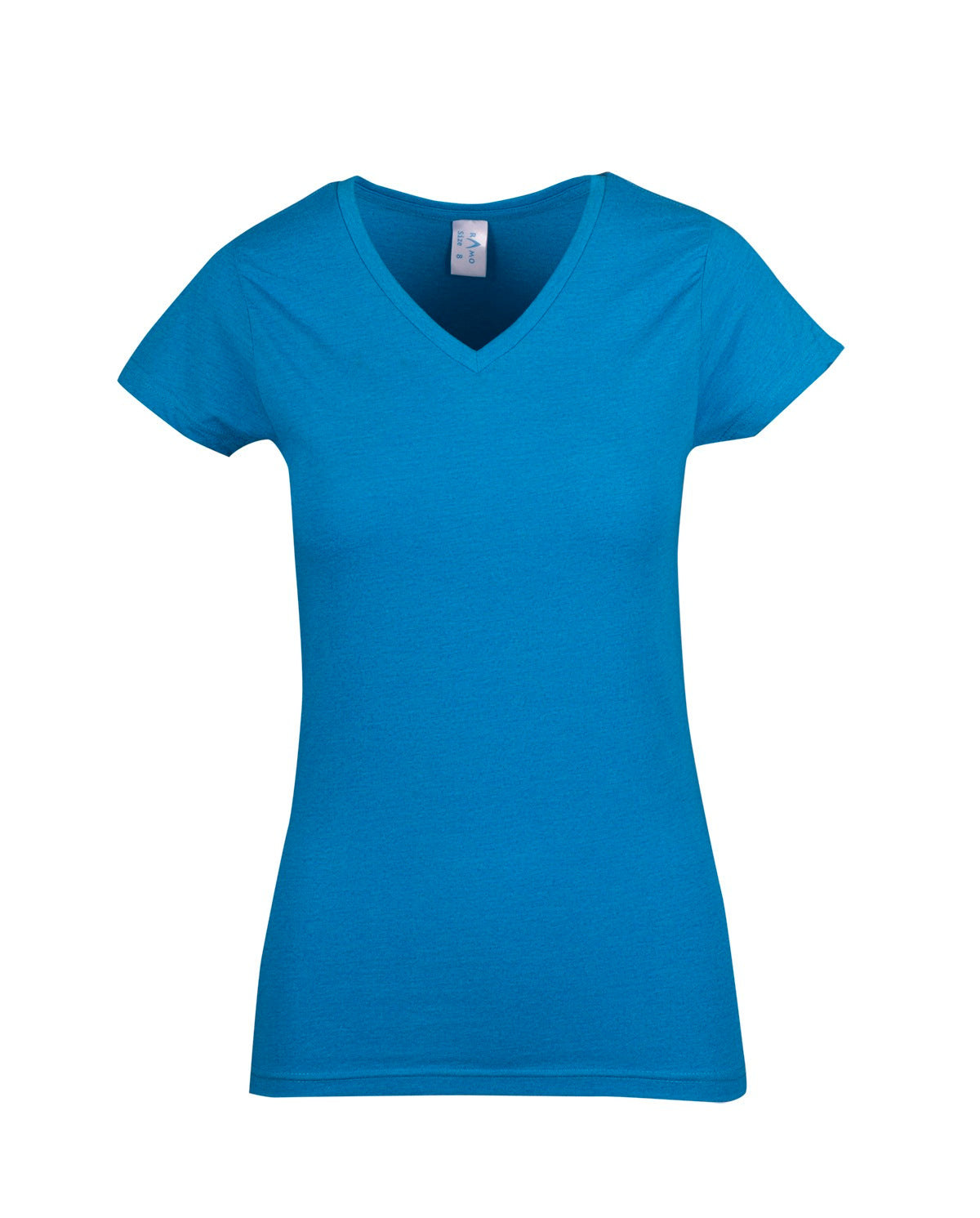 Ladies Marl V-neck T-shirt