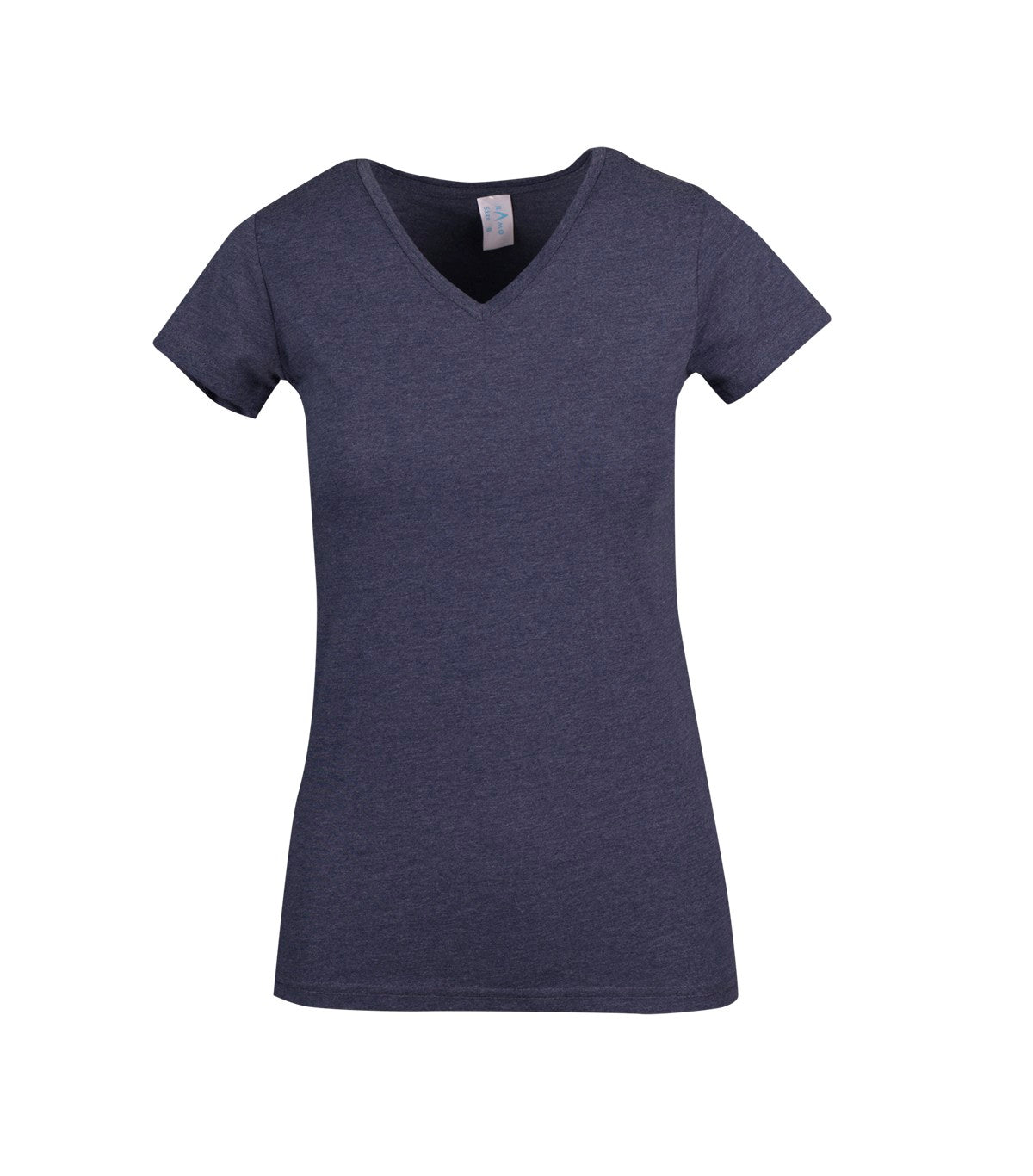 Ladies Marl V-neck T-shirt