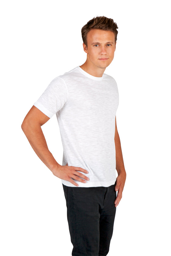 Mens Raw Cotton Wave Tees