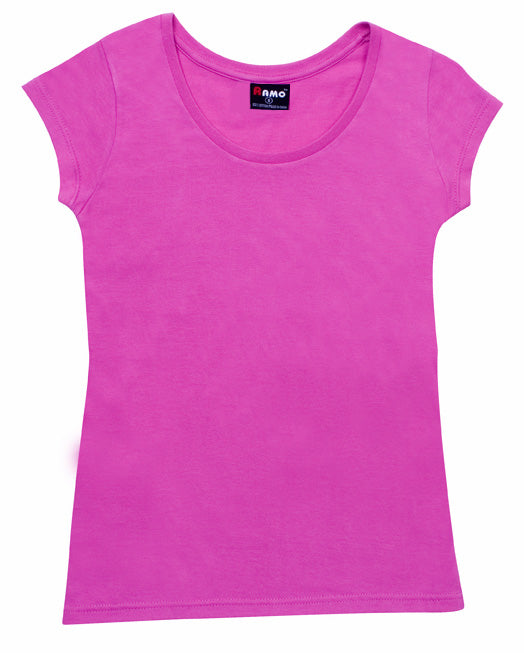 Ladies Jersey Scoop  Neck Tee