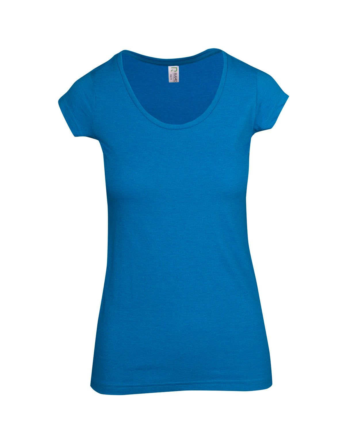 Ladies Marl Scoop Neck T-shirt