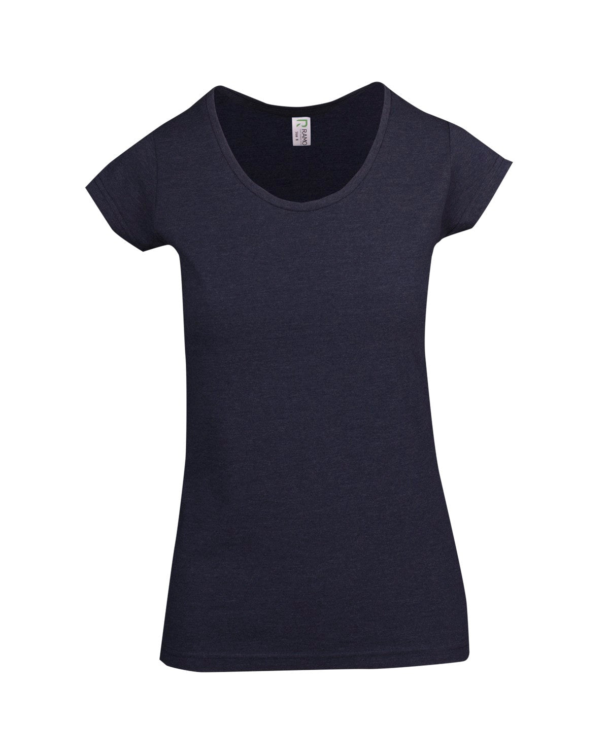 Ladies Marl Scoop Neck T-shirt